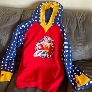 Vintage 90s Wonder Woman Hoodie